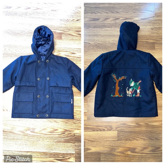 Darling Designer Pili Carrera Wool Peacoat! - Picture 1 of 6